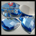 blue pear cut glass diamonds for wedding decoration